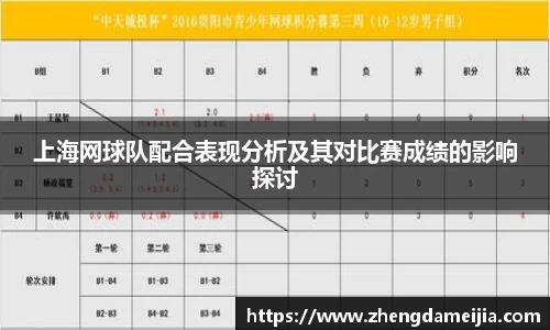 上海网球队配合表现分析及其对比赛成绩的影响探讨