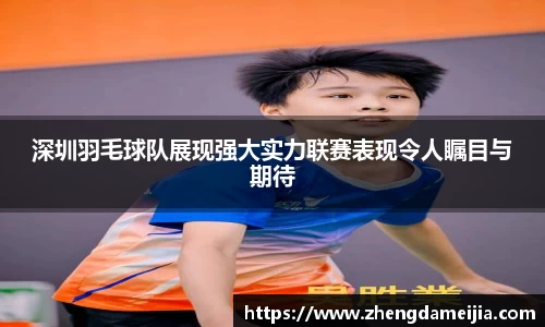 深圳羽毛球队展现强大实力联赛表现令人瞩目与期待
