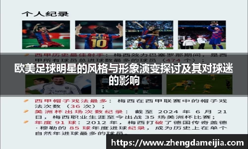 欧美足球明星的风格与形象演变探讨及其对球迷的影响