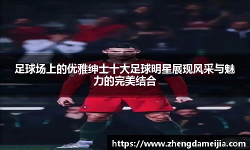 足球场上的优雅绅士十大足球明星展现风采与魅力的完美结合